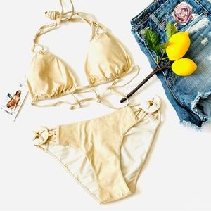 {Sauvage Swimwear} Calypso Seashell Bikini, NWT